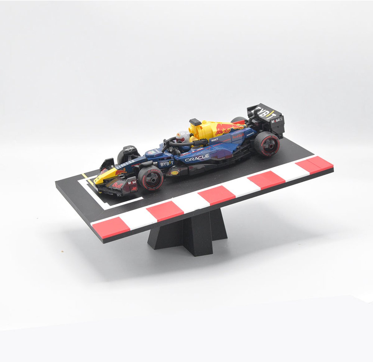 Display Standaard voor LEGO® F1 Speed Champions Auto | Grid / Startopstelling F1 Auto Houder | Display - Houder - Beugel - Standaard